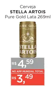 Cerveja Stella Artois Pure Gold