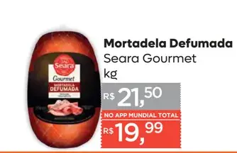Mortadela Seara Gourmet Defumada