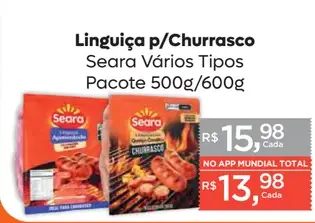 Linguiça para Churrasco Seara