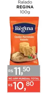 Queijo Tipo Parmesão Ralado Regina
