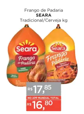 Frango de Padaria Seara Cerveja