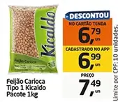 Feijão Carioca Kicaldo Tipo 1