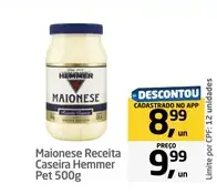Maionese Hemmer Receita Caseira