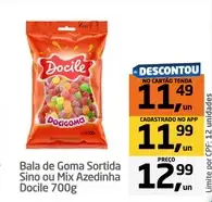 Bala de Goma Sino Sortida