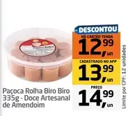 Paçoca Rolha Biro Biro