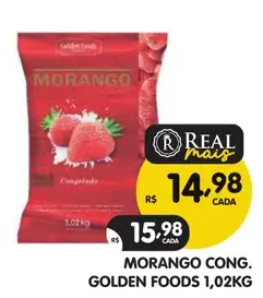 Morango Golden Foods Congelado