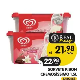 Sorvete Cremosíssimo Kibon