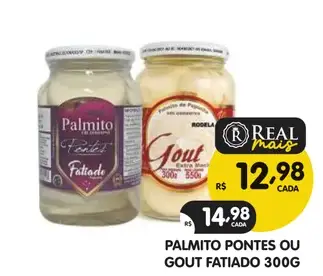 Palmito Gout Fatiado