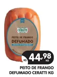 Peito de Frango Ceratti Defumado