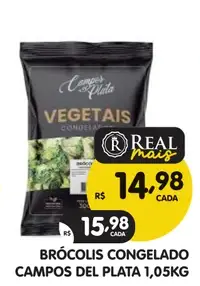 Brócolis Campos del Plata Congelado