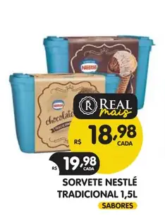 Sorvete Nestlé Tradicional
