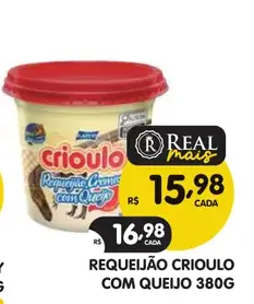 Requeijão Crioulo Com Queijo