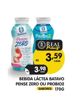 Bebida láctea Batavo Pense Zero