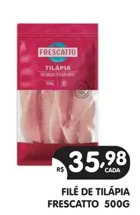 Filé de Tilápia Frescatto