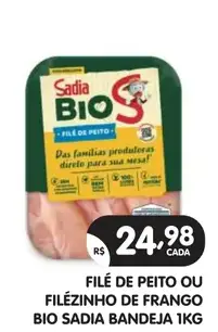 Filé de Peito Sadia Bio