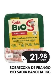 Sobrecoxa de Frango Sadia Bio