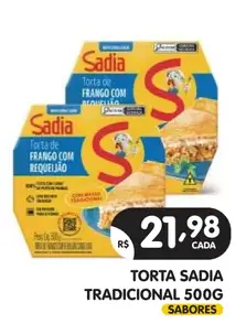 Torta Sadia Frango com Requeijão