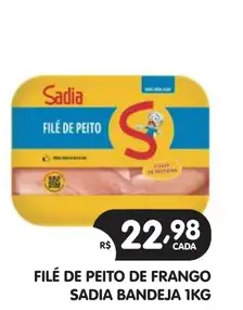 Filé de peito de frango Sadia