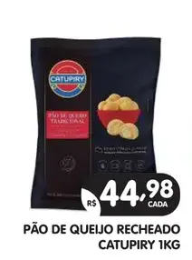 Pão de Queijo Catupiry Recheado Tradicional