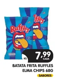 Batata frita Ruffles