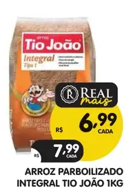 Arroz Tio João Parboilizado Integral