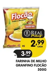 Farinha de milho Granfino Flocão