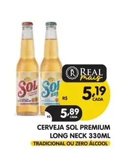 Cerveja Sol Zero Álcool