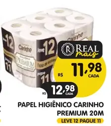 Papel higiênico Carinho Premium
