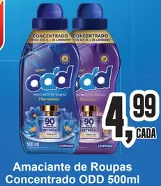 Amaciante de Roupas ODD Harmonia