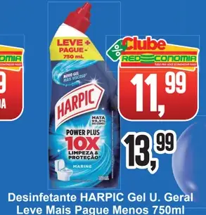 Desinfetante Harpic Gel Uso Geral