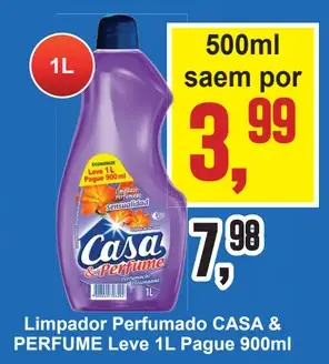 Limpador Perfumado Casa & Perfume Sensualidade