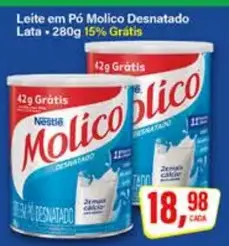 Leite em Pó Molico Desnatado