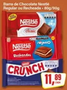 Barra de Chocolate Nestlé Crunch