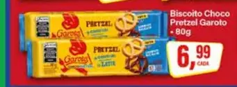 Biscoito Garoto Choco Pretzel