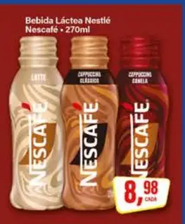 Bebida Láctea Nescafé Cappuccino Canela
