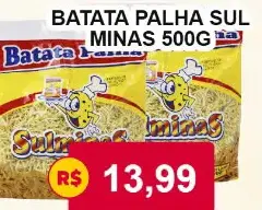 Batata palha Sul Minas