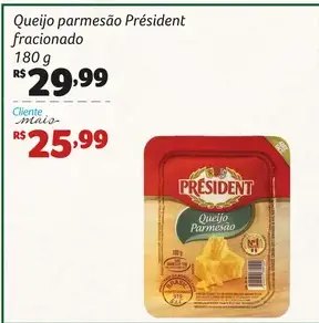Queijo Président Parmesão