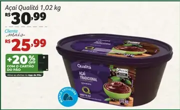 Sorbet de Açaí Qualitá Tradicional