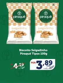 Biscoito Salgadinho Piraquê