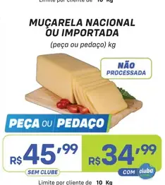 Muçarela Importada