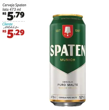 Cerveja Spaten Puro Malte