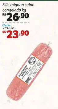 Filé-mignon suíno Congelado