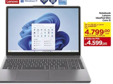 Notebook Lenovo IdeaPad Slim Core i5