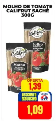 Molho de Tomate Califrut Refogado