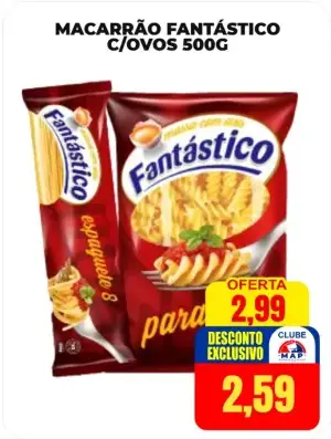 Macarrão Fantástico Com Ovos
