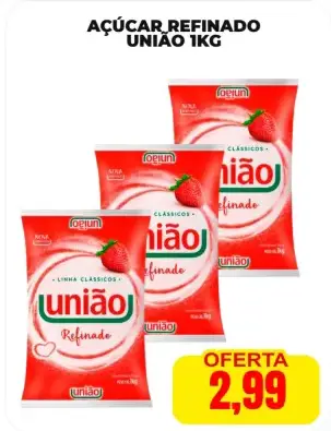 Açúcar refinado União