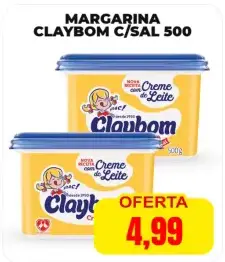 Margarina Claybom Com Sal
