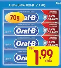 Creme Dental Oral-B 1.2.3