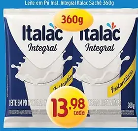 Leite em Pó Italac Instantâneo Integral
