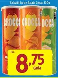 Salgadinho de Batata Crocca